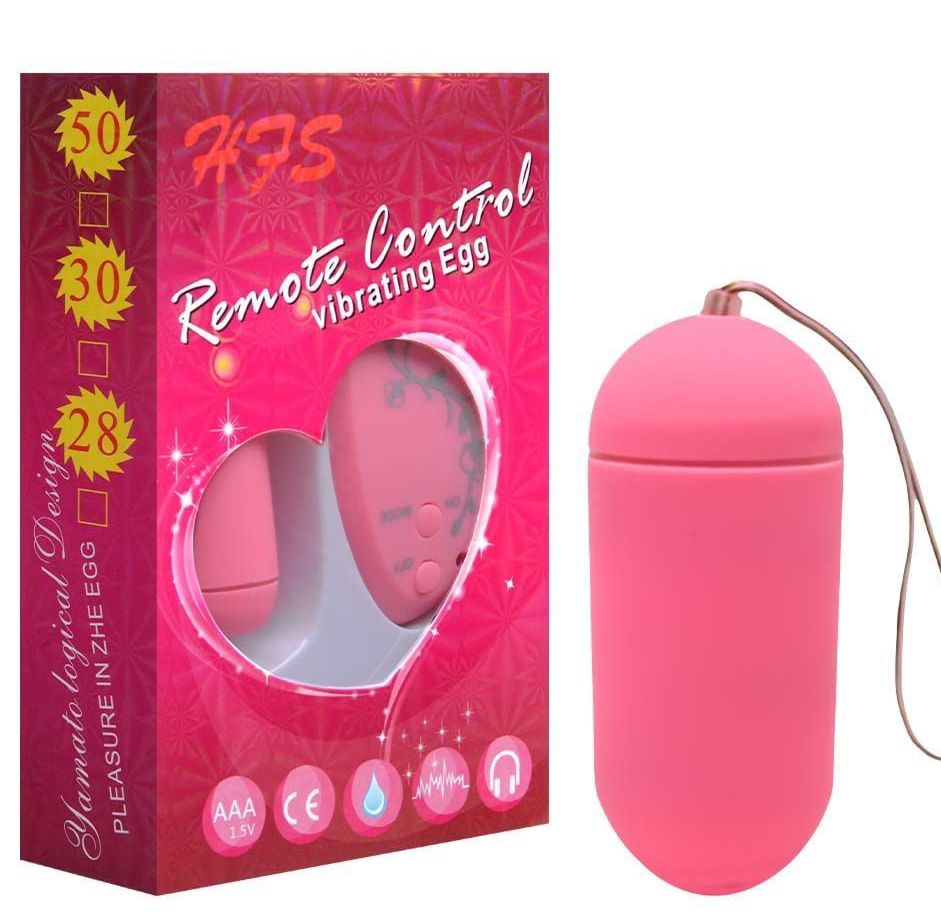 Vibrador Egg com controle sem fio